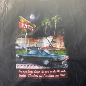 Black In n Out t-shirt